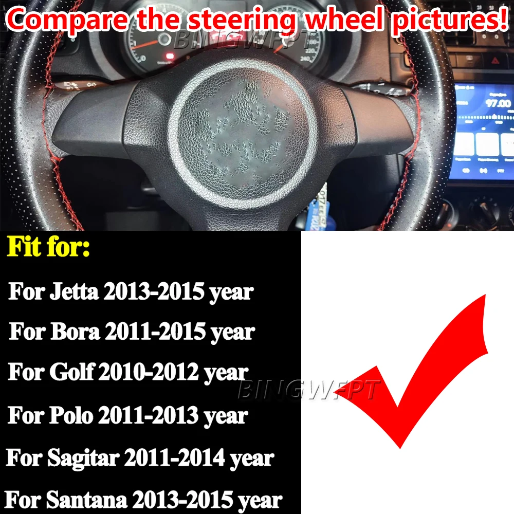 Car Steering Wheel button switches For VW Sagitar 2011-2014 volume button audio switch phone buttons For VW Polo 2011-2013 view 4