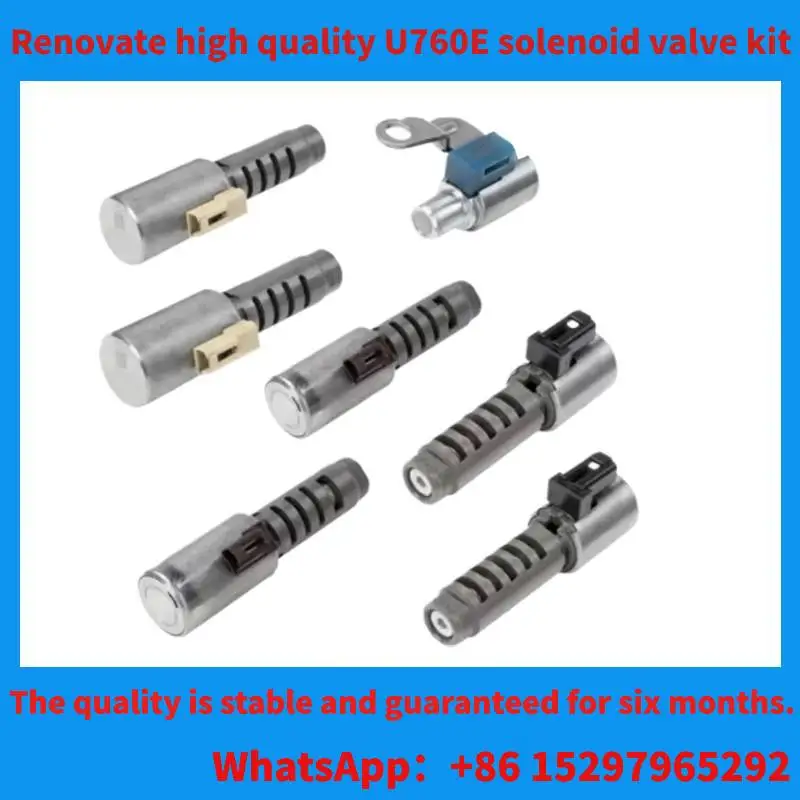 U760 U760E Transmission Solenoid Kit For Toyota Camry Highlander RAV4 Banguard Venza Sienna Scion 2009 -ON U760 Solenoids