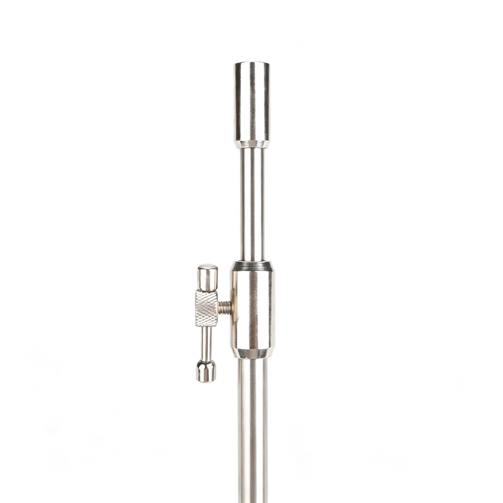 Hirisi Karpfenangeln Edelstahl Rod Pod Set 2 Stück Banksticks und 2 Stück Buzz Bars Set Verstellbarer Rutenhalter Angelzubehör – Detail 4