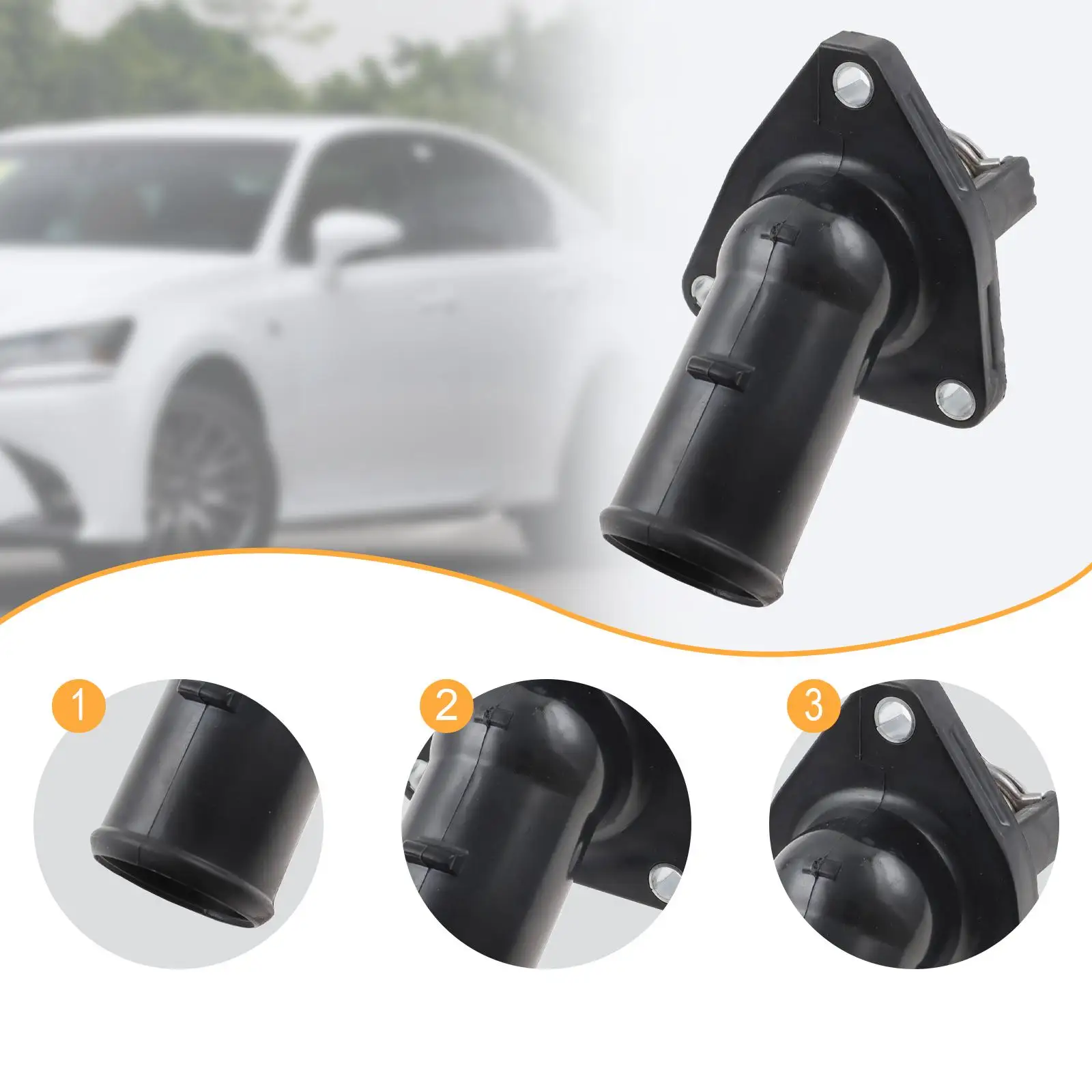 ترموستات الإسكان المعدني لكزس GS450H 2007-2018 RC300 2016-2018 #1