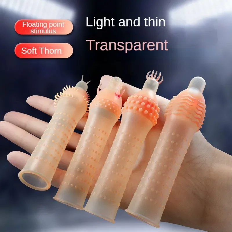 واقي ذكري قابل لإعادة الاستخدام للرجال البالغين ، كم قضيب ، تأخير القذف ، العجز الجنسي ، الانتصاب ، نقطة شوكة ، ز غطاء موضعي