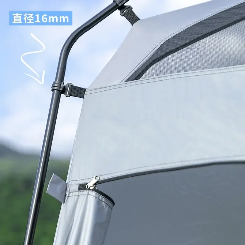 Imagem -06 - Portable Privacy Tent For Outdoor Vestiários Chuveiro Tenda Vestiários Acampamento Banheiro wc Piquenique Pesca Dobrável