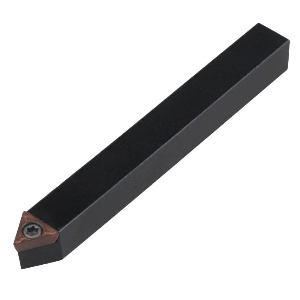 

60 Degree Black 10x10mm Steel Lathe Tool Holder for Cylindrical Turning