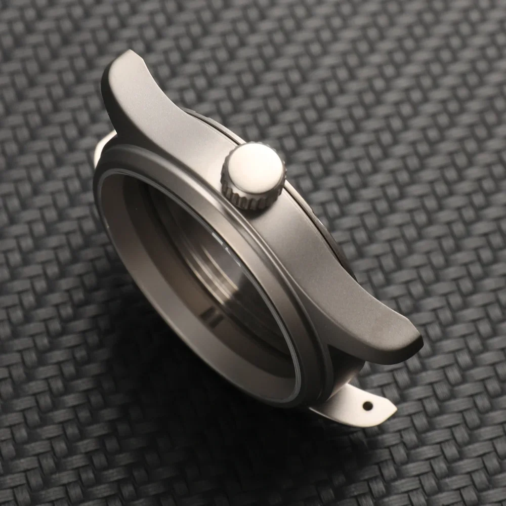 High Quality 36mm Titanium Alloy Watch Case 28.5mm Dial for VH31 Quartz Movement Sapphire 10BAR Nylon Strap Mod Parts view 4