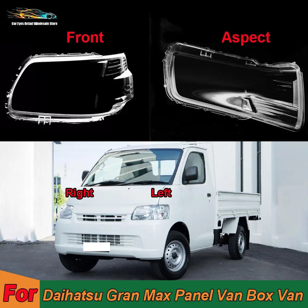 Headlamp Housing For Daihatsu Gran Max Panel Van Box Van Transparent Mask Cover Headlight Shell Plexiglass Replace Original Lens