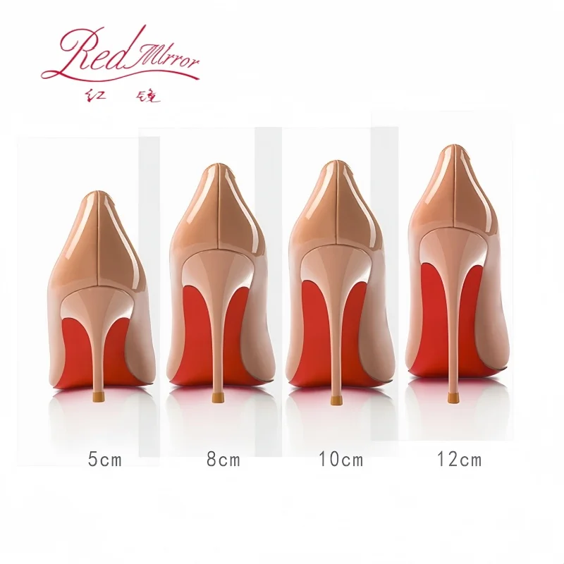 

Heels For Women shoes woman 2025 Red Shiny Bottoms Pumps black Matte High Heels Pointed Toe Stiletto Designer Ladies shoes 12cm