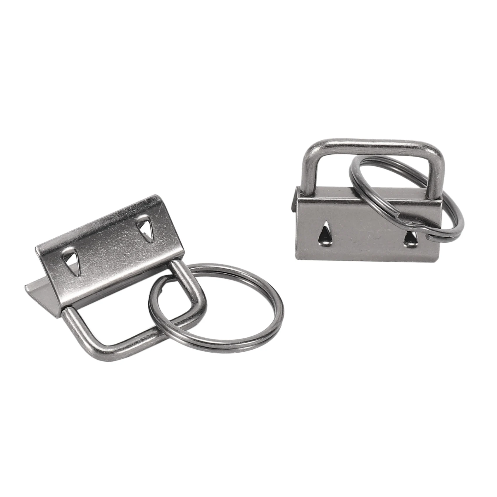 

ABKW-200 PCS Wristlet Hardware, 1 Inch Key Fob Hardware For Keychain, Key Lanyard And Key Chain Making Hardware Supplies