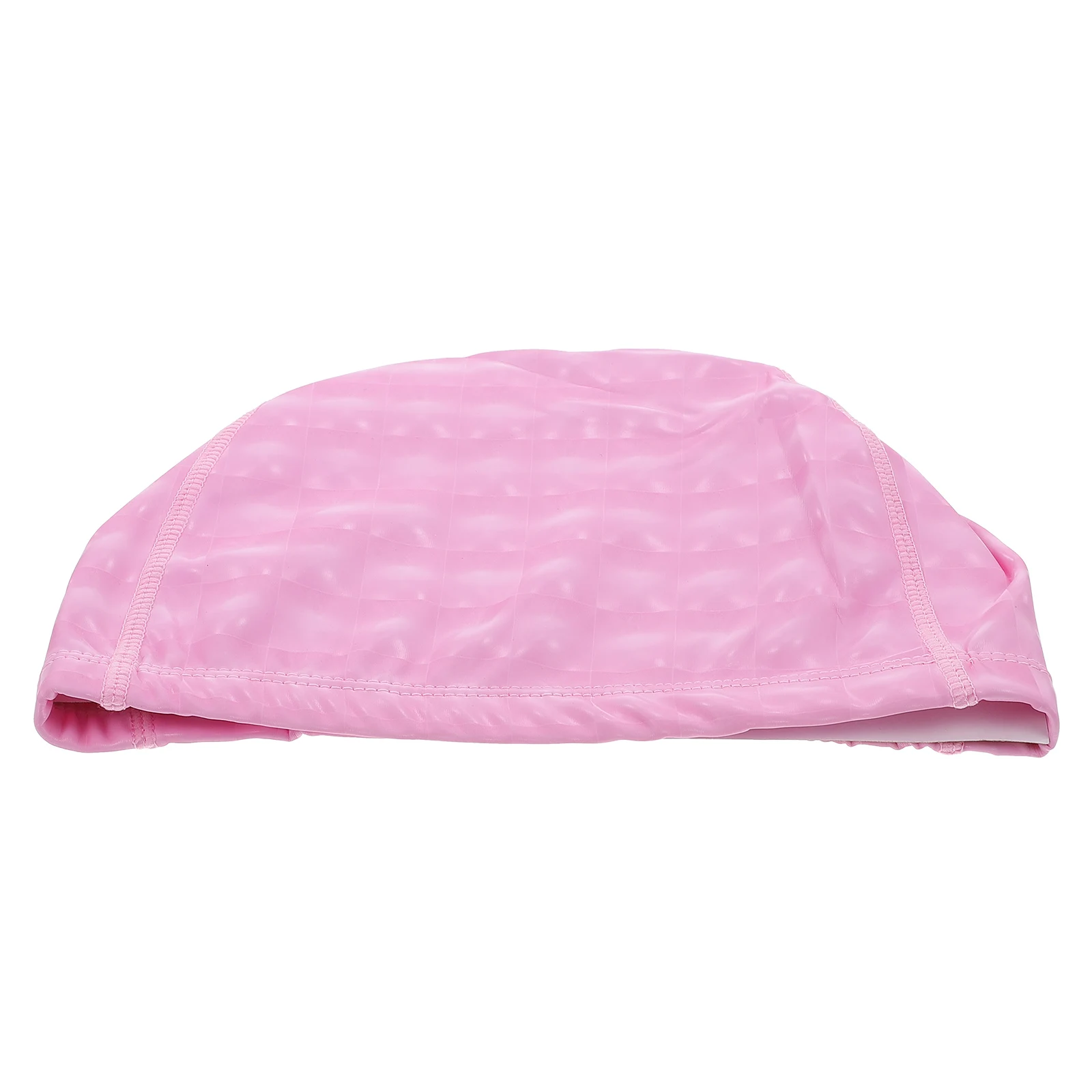 

Has Swimming Cap Women Caps for Adults Ultraviolet Light Long Hair Pink Waterproof Child