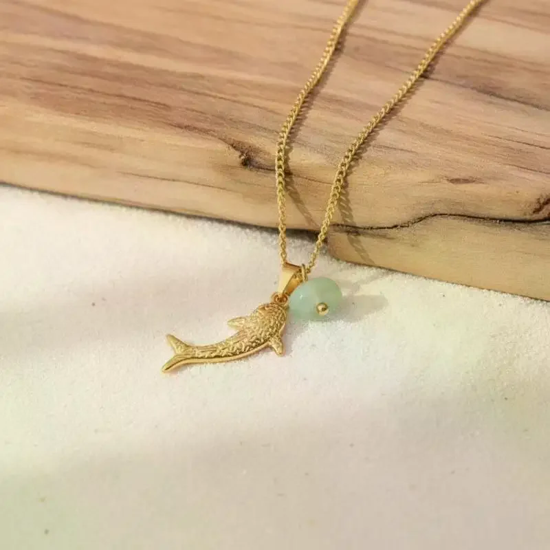 Women's Fashion Beach Seaside Vacation Ocean-Themed Personalized Shark Charm