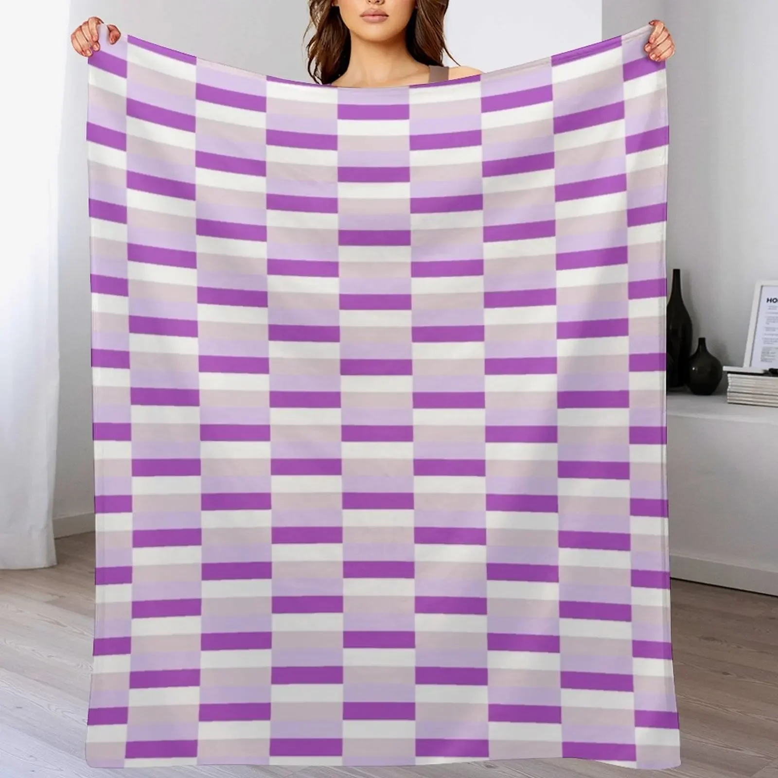 Froth Lavender Mix Solid Color Throw Blanket For Baby halloween Decorative Throw Sofas Blankets