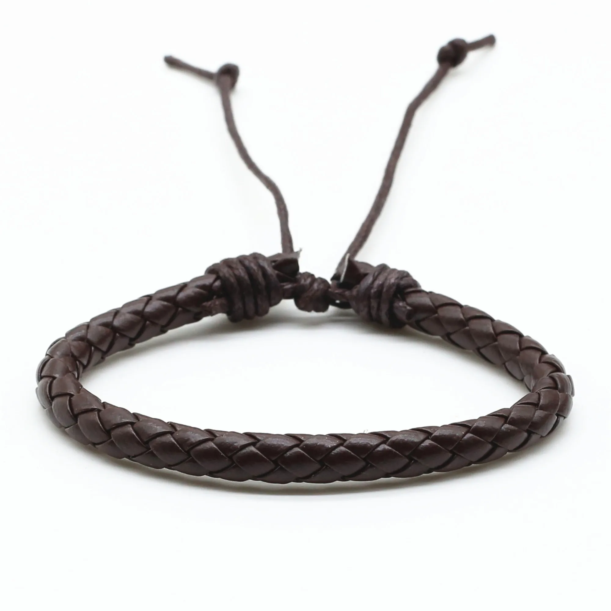 WestBull Khaki Brown PU Leather Braided Men Bracelets For Women Wristbands Bangle Male Homme Gift Jewelry