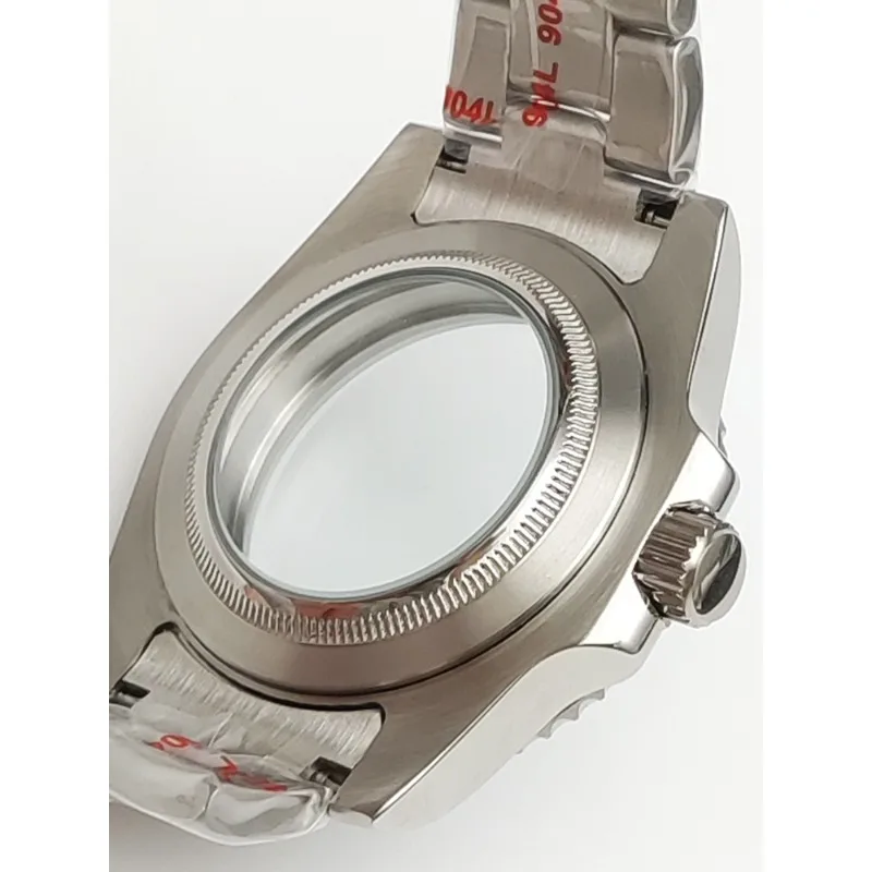 40Mm Waterproof Case 316L Stainless Steel Transparent Case Back for NH35 Sapphire Crystal Diver