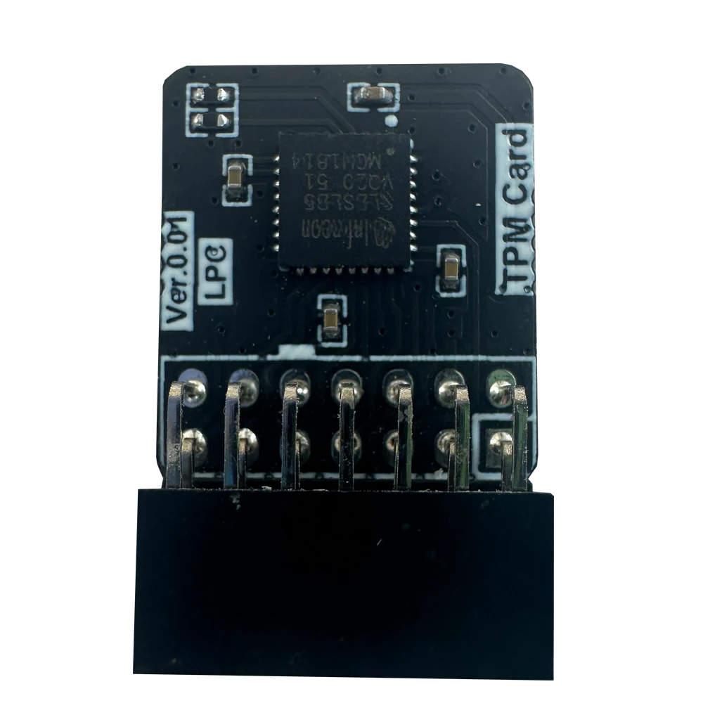 QIYIDA X99 TPM2.0 지원 msi14pin 사용 Tpm 모듈 14핀 LPC MSI14P 암호화 보안 모듈 카드용