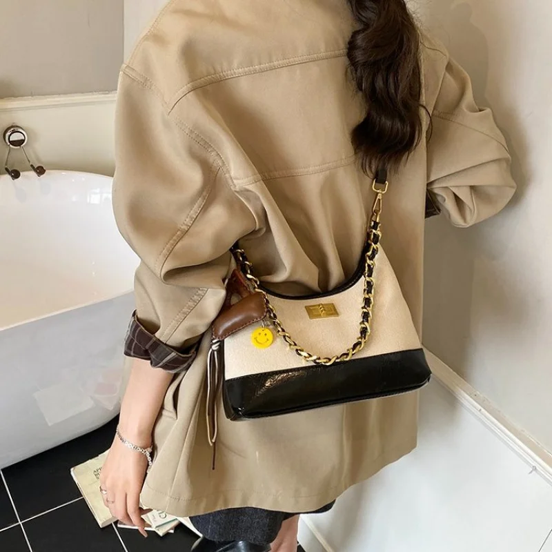 

Высококачественная роскошная брендовая женская сумка через плечо, кожаная модная элегантная классическая винтажная сумка через плечо Paris Daily ​