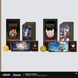 Sunsyea Honkai Star Rail Official Merch miHoYo Original Authentic Anniversary Collectible Cards Set Aventurine Kafka