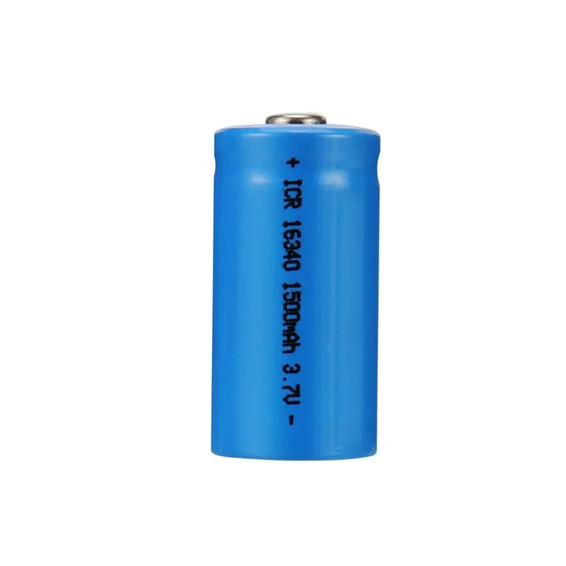 CR123A 16340 Battery 3.7V 1500mAh Rechargeable Li-ion Battery For CR123A CR17345 K123A VL123A DL123A 5018LC
