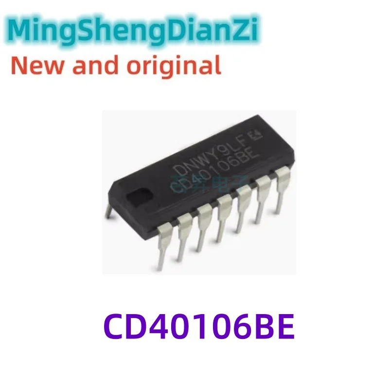 2Pcs Cd40106be/Hef40106bp Dip14