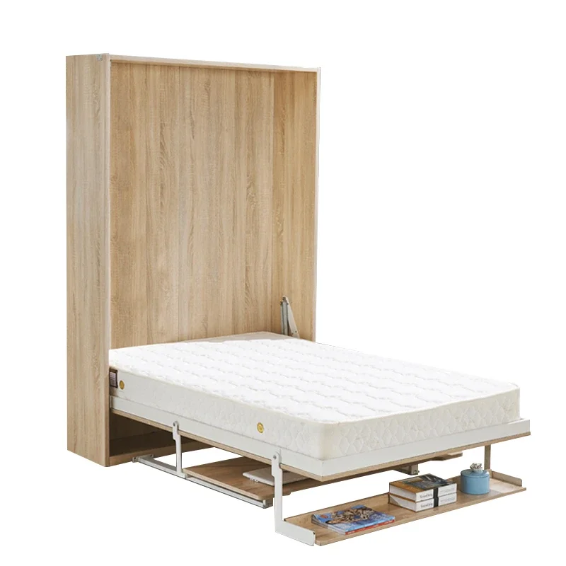 

Suitable for invisible bed multi-functional folding combination desk creative small apartment single wall bed hardware