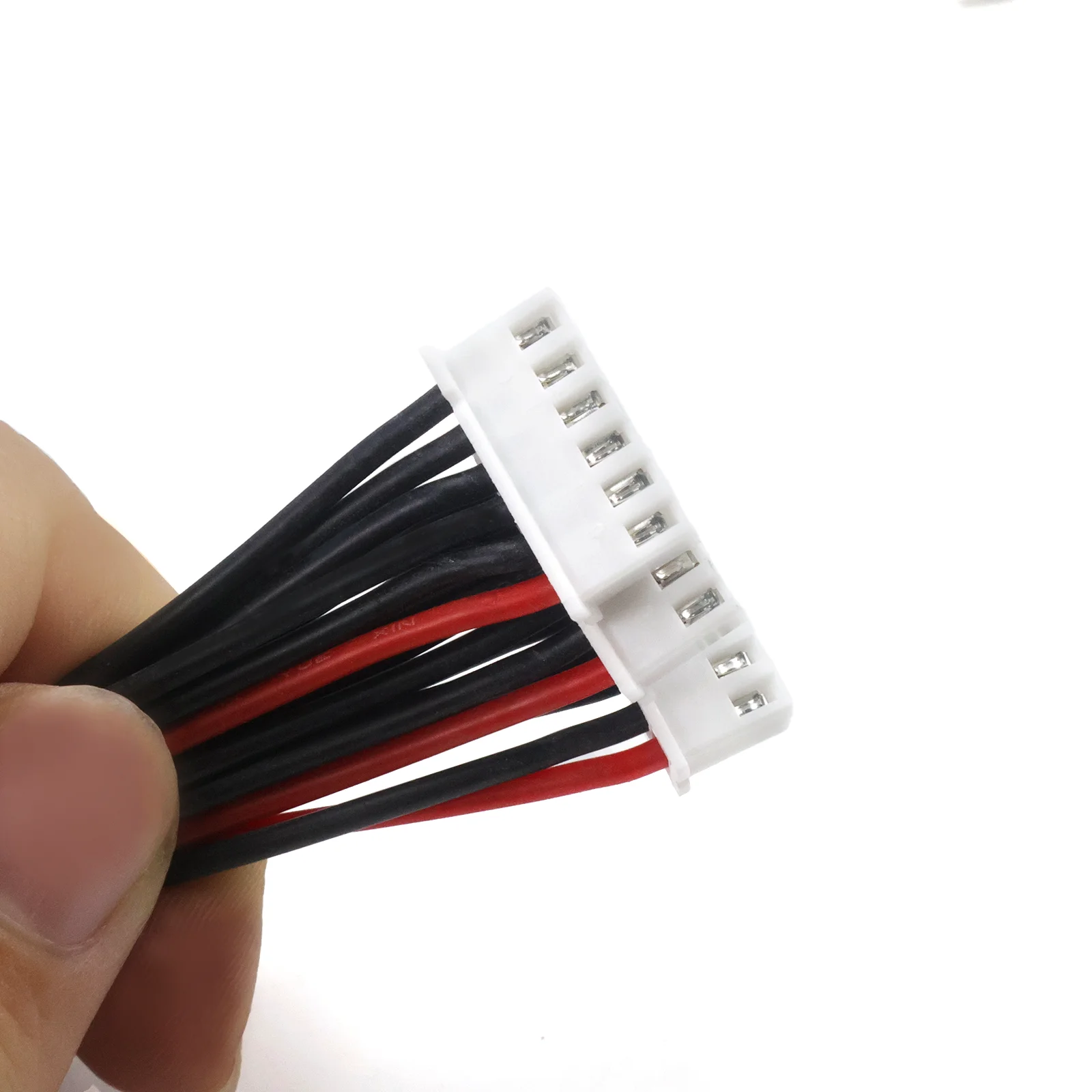 5pcs/lot Super Soft 100mm Plug Wire 1S 2S 3S 4S 5S 6S Lipo Battery Balance Charger Cable IMAX B6 Connector Plug Wire Wholesale