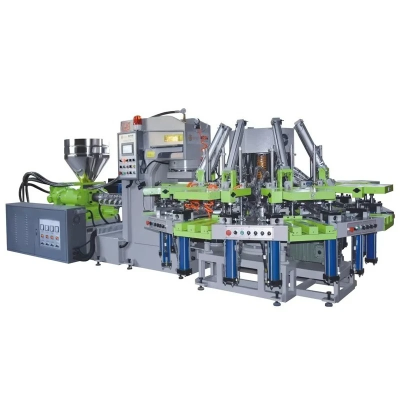 Full Automatic PVC/TPR/ Plastic Slipper Making air Blowing Shoe Making Machine - view 6