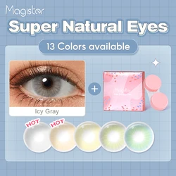 Hidrocor 1 Pair Color Contact Lenses for Eyes Natural Eye Lenses Beauty Pupils Gray Lens Eyes Cosmetic Eye Color Lenses