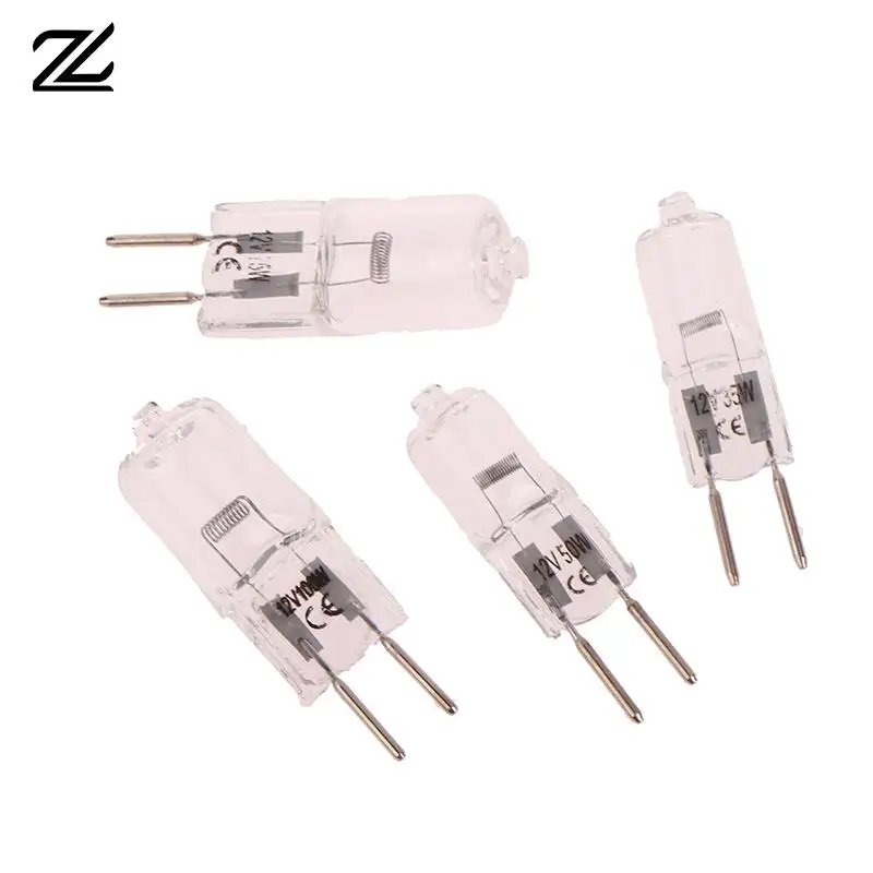 1pcs 12V G6.35 35W 50W 75W 100W Halogen Lamp Beads Suitable For Aromatherapy Lamp Crystal Lamp Projector 2pin Bulb