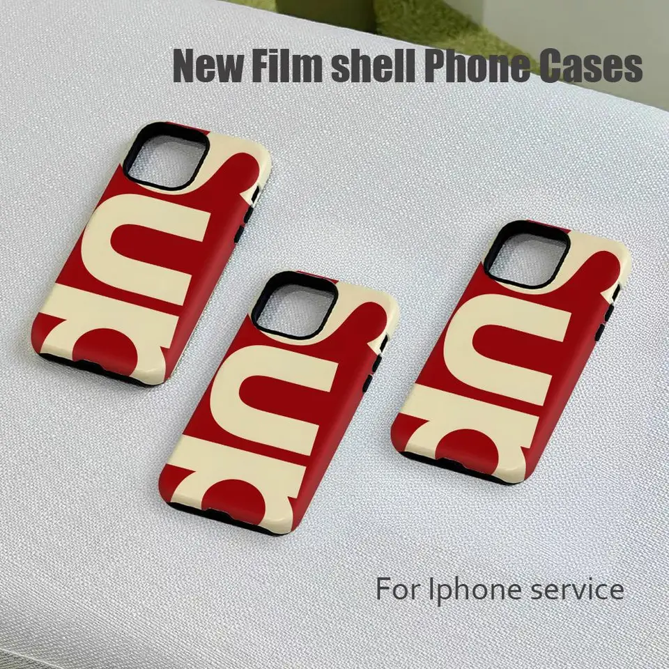 Funda de teléfono de moda popular con logo de lujo estilo película S-Supr-E para iPhone 16e 16 15 14 13 12 11 Pro Max Plus XS 2