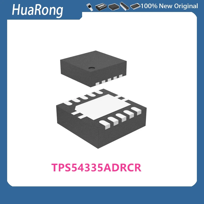 10Pcs/Lot TPS54335ADRCR TPS54335 54335A VSON-10 BCR142 E6327 WZS SOT-23 PT6311 PT6311B-LQ QFP52