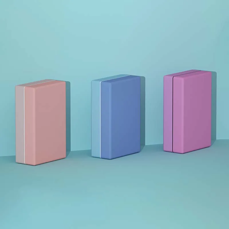 

Customized LOGO Yoga Blocks Pilates Bricks High Density EVA Foam Exercise Fitness Quality Customized Logo Packing Pcs