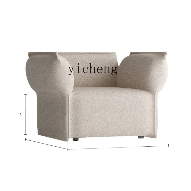 Tqh Cloud Pillow Sofa Fabric Living Room Light Luxury High-End Modern Simple Module Combination Sofa