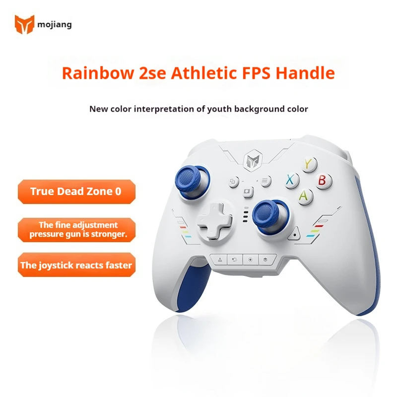 Mojiang Rainbow 2 Se Youth Edition Tri-Mode Gamepad Hall Linear Trigger Zero Dead Zone Body Sense Operation Pc/Steam Myth Wukong