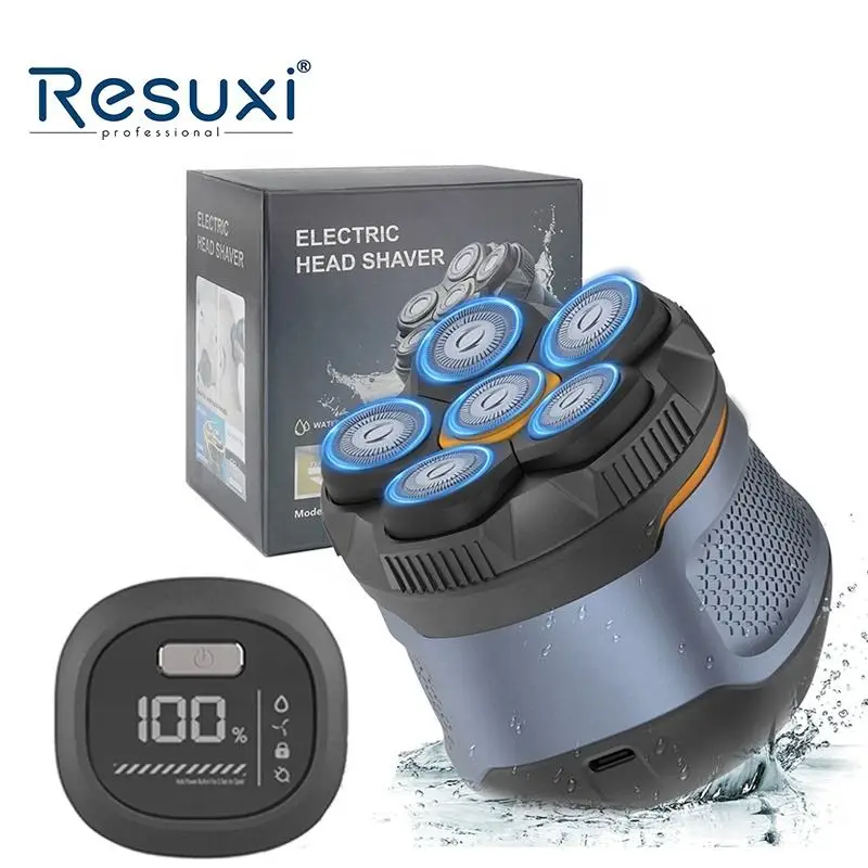 

Youpin Resuxi 372 Men's Electric Shaver IPX6 Waterproof 1400mAh Best Shaver Wireless 10W Comfortable Mens Rotary Shavers