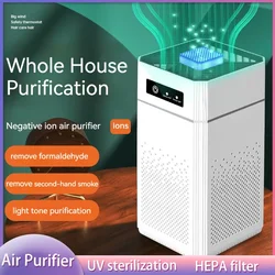 2024 Xiaomi Youpin Air Purifier Remove Smoke Odor Formaldehyde Negative Ion Generator HEPA Filter Protable Air Cleaner Household