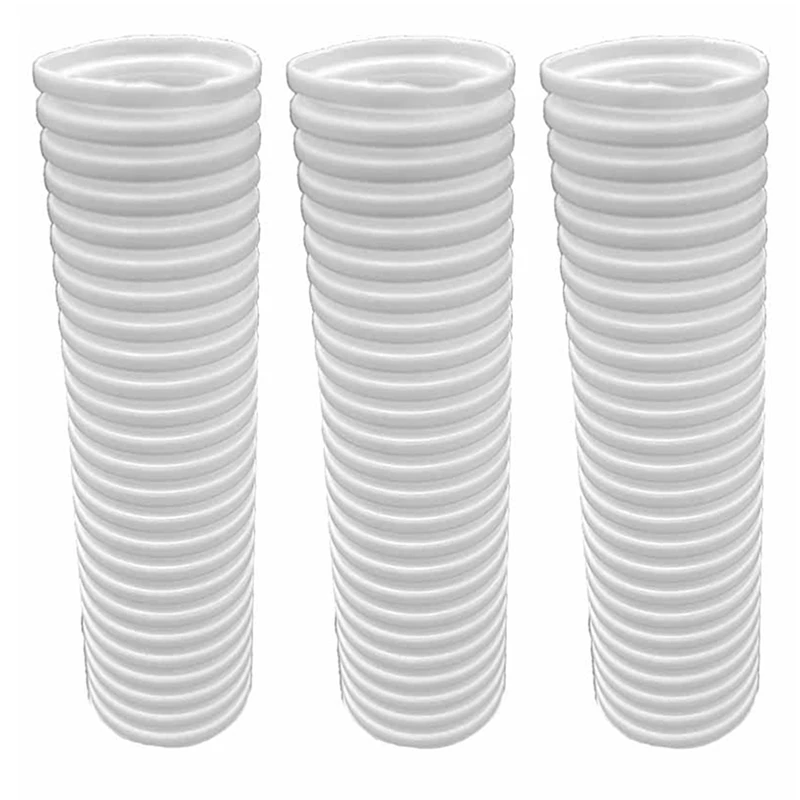 6 Piece Tree Trunk Protector White Spiral Tree Guard Tree Wrap To Protect Saplings Plants From Deer Rabbit Rodents Mowers