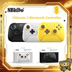 8BitDo Ultimate 2 Bluetooth Controller With Charging Dock Gamepad For Nintendo Switch/Windows 10/Steam Deck