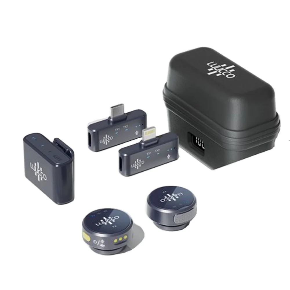 

Luucco AirWave Mini K2 Wireless Lavalier Lapel Microphone