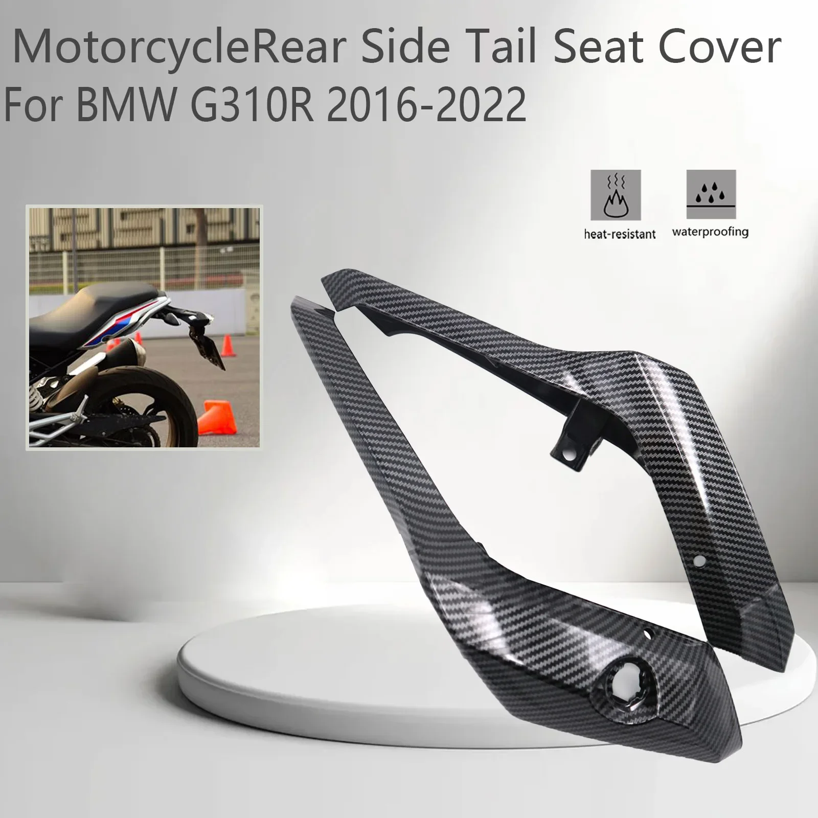 

G310R Motorcycle Accessories Rear Seat Frame Side Tail Cover Injection Fairing For BMWG 310 R 2016 2017 2018 2019 2020 2021 2022