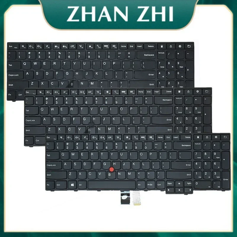 Nuevo teclado de repuesto para ordenador portátil Compatible con Lenovo Thinkpad IBM E531 E540 L540 W540 T540P W541 T550 W550 T560 T540 P50S L570