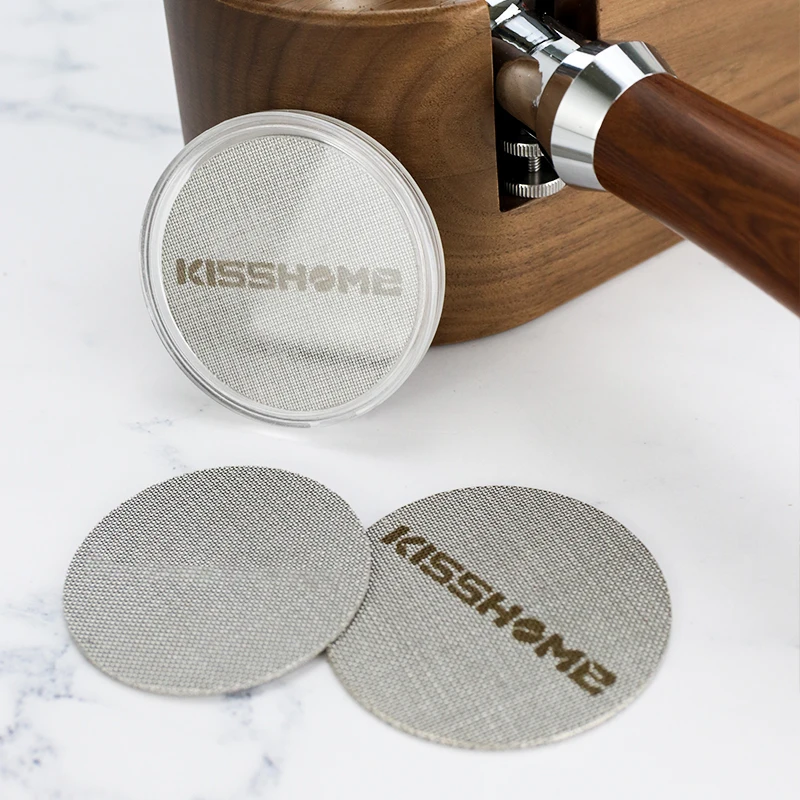 Espresso Puck Screen Filter Screen Mesh Plate Portafilter Reusable Coffee Making For Espresso Machine Accessories Barista Tools