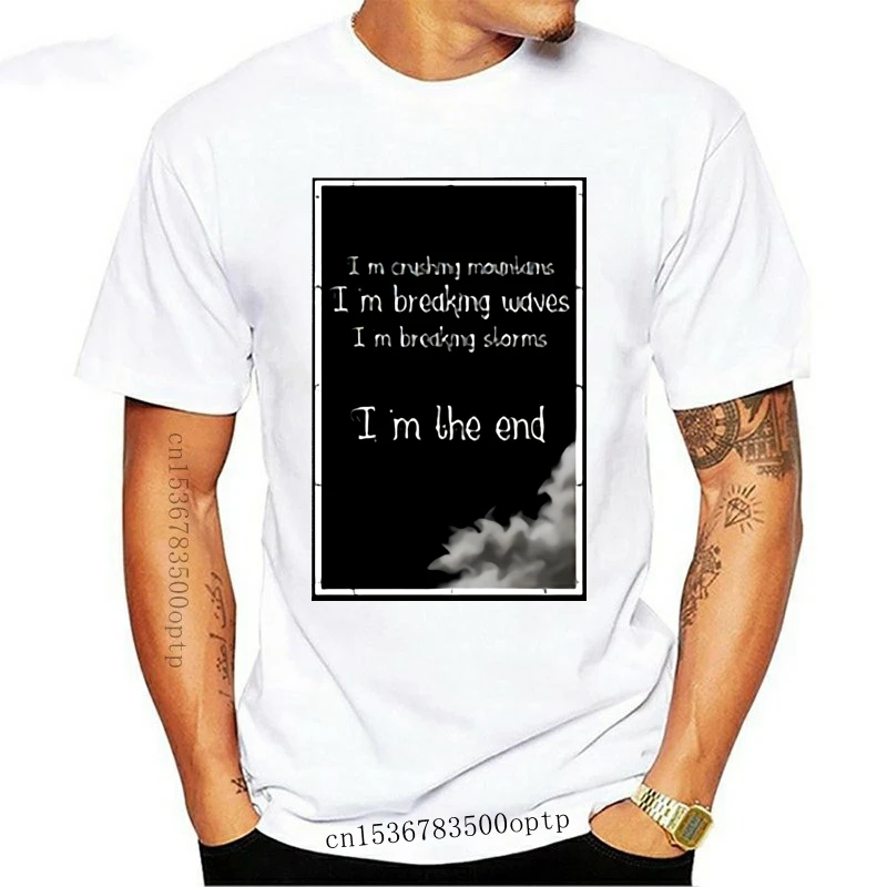 New MISTBORN   RUIN ING T SHIRT 2021 Fashion Men T shirt summer personality 100% Cotton