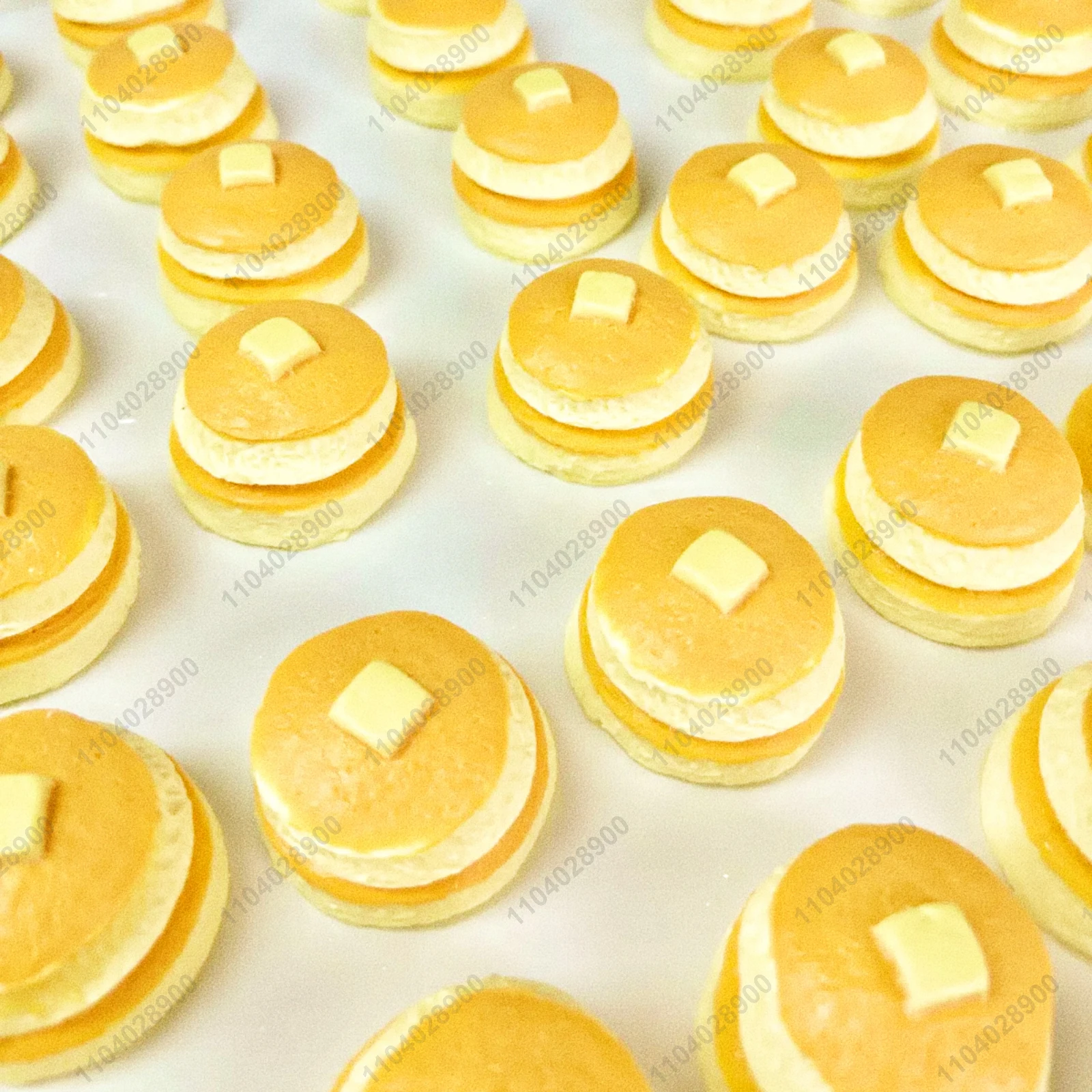 バターマフィンタバスクイーズシリコンダブルデッカーピンクマフィンパンケーキスクイーズトイもちトイ抗ストレスリリーフハンドリラックストイ