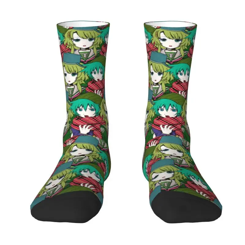 

Custom Shin Tsukimi YTTD Game Anime Mens Crew Socks Unisex Fun 3D Printed Kanna Kizuchi Dress Socks