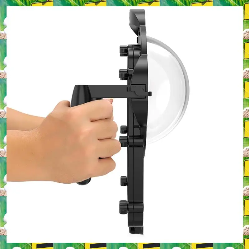 Handheld Diving Housing Case For Dome 4.5-7.0 Inch Phone Universal Smartphone HD Light Transmission Filter Waterproof Durable