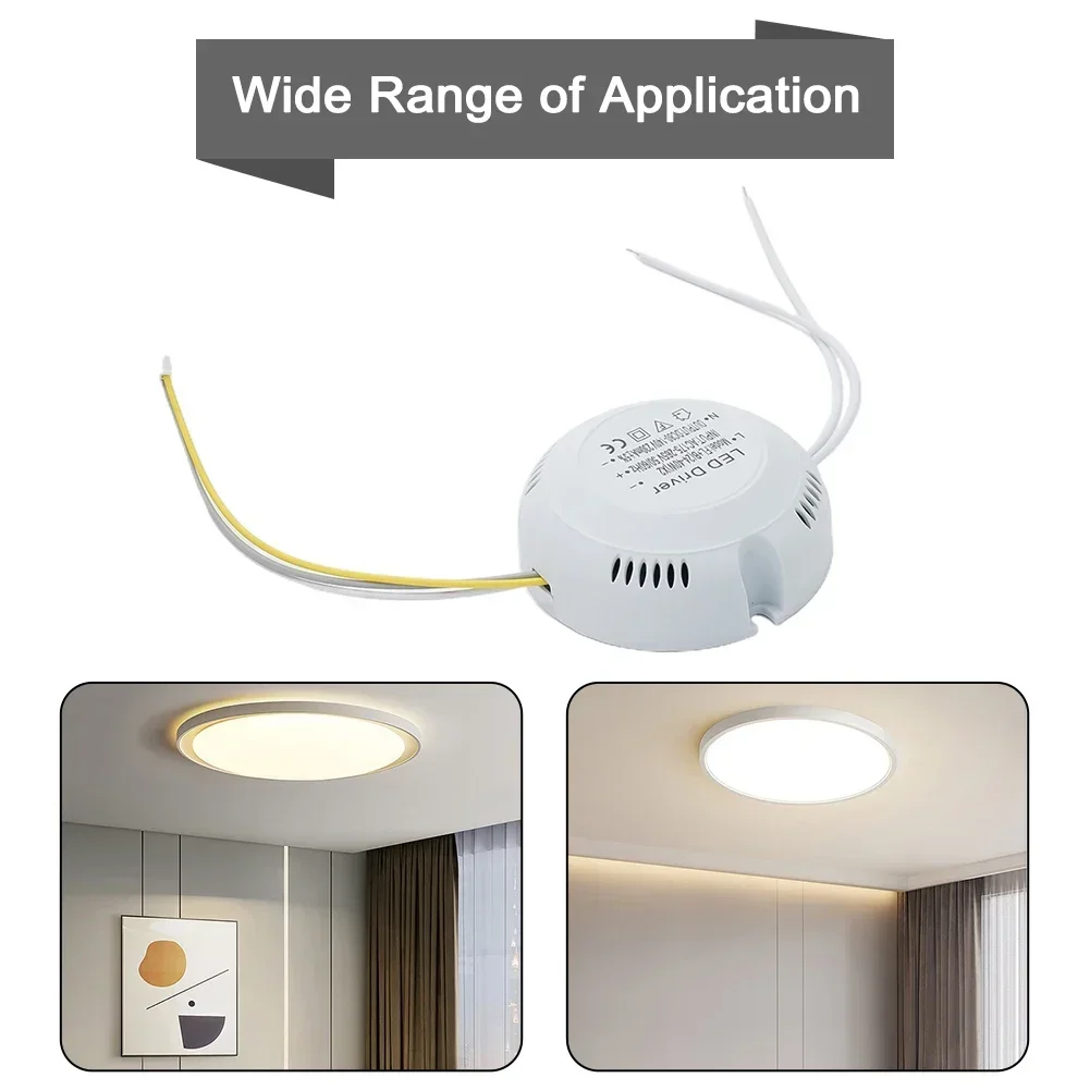 LED Driver AC 176-265V 8-24W Ceiling Driver Round Driver Lighting Transform For Ceiling Lamp Light Bulb Lighting Accessories
