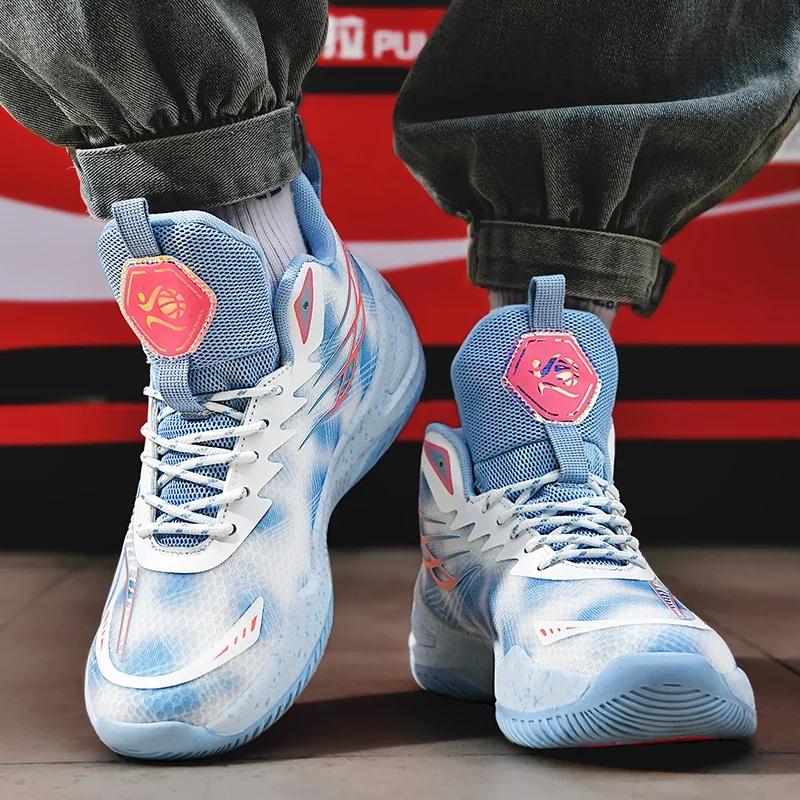 Teen Match Pro Basket Boots Luxury Sneakers Men Autumn Male Basketball Shoes Breathable High-top Sports Field Training Sneakers