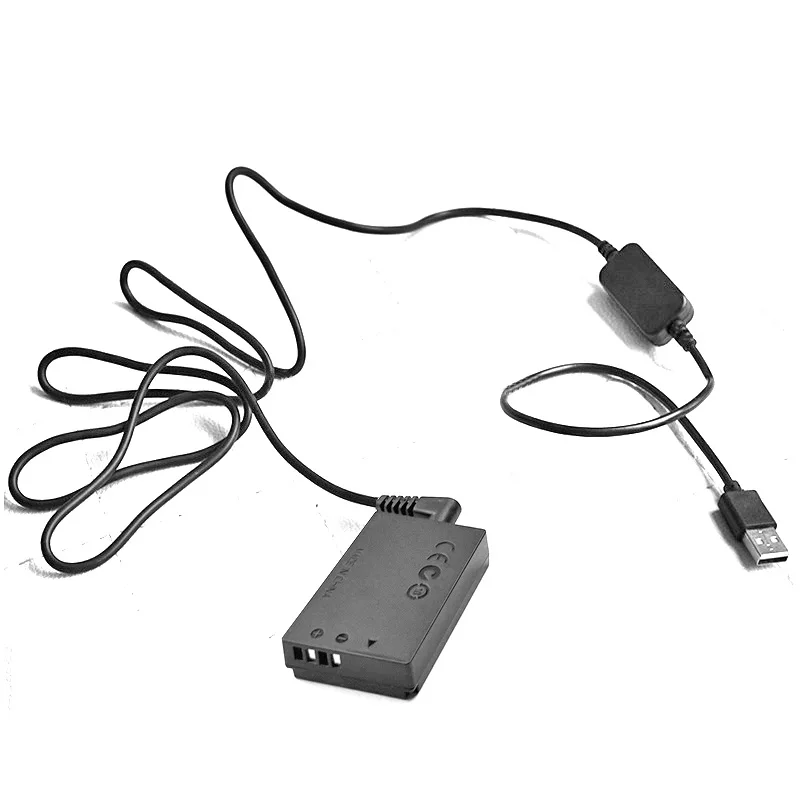 LP E12 LPE12 ACK-E12 DR-E12 الدمية البطارية و DC الطاقة البنك كابل يو اس بي لكانون EOS M M2 M10 M50 M100 M200 M50 2 شاحن يو اس بي كابل
