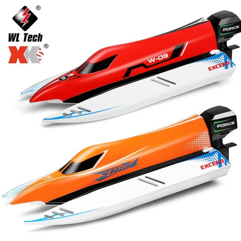 Weili Wl915-A Barca telecomandata senza spazzole ad alta velocità da 43 cm Completamente proporzionale Rc Barca veloce Anti ribaltamento Modello giocattolo 14+ regalo