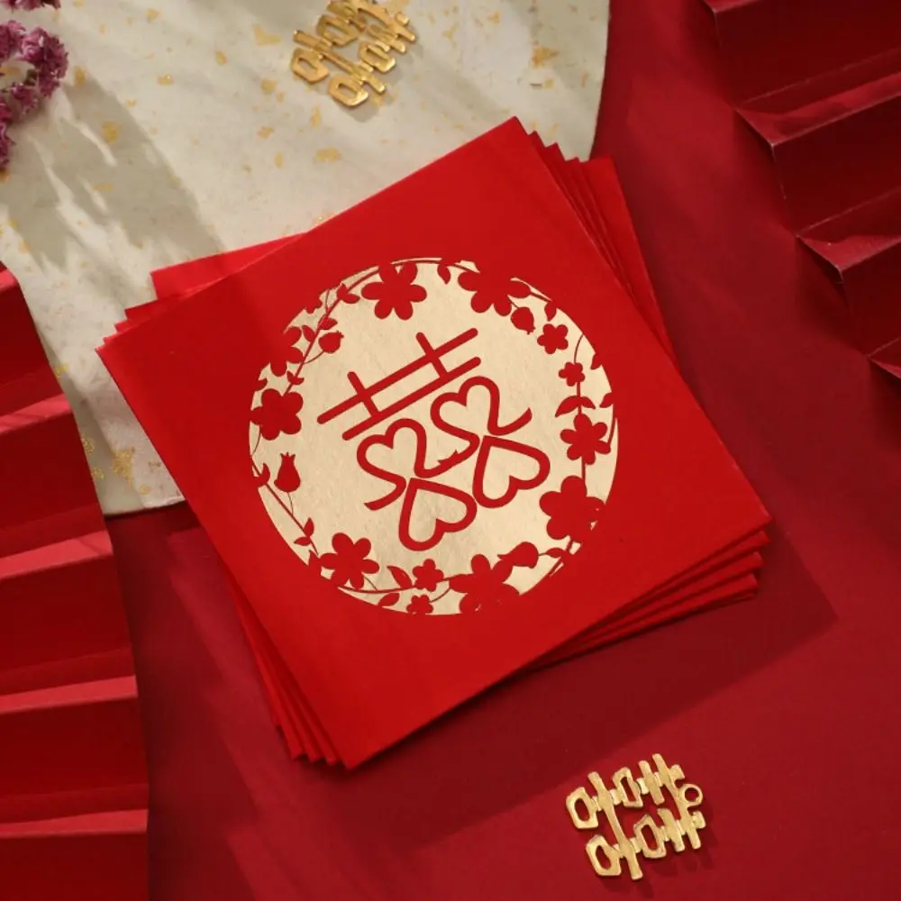 Bolso de envelope vermelho tradicional para casamento, saco de bênção, saco de porta aberta, saco de sorte, melhores desejos, festa