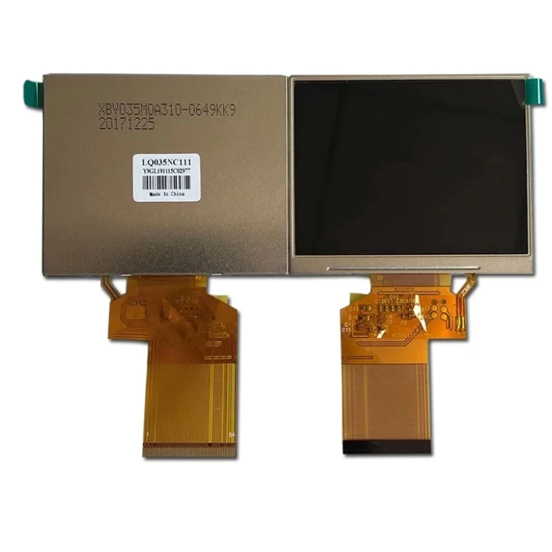 Original 3.5 inch HD TFT LCD Screen LQ035NC111 for Satlink WS-6902 6905 6906 6908 6909 6912