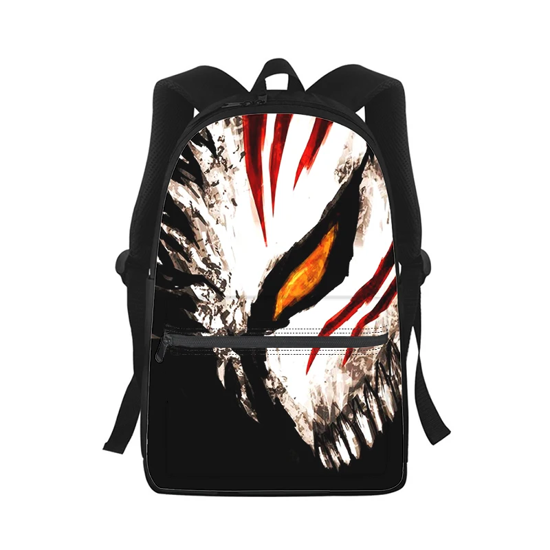 Anime Bleekmiddel Mannen Vrouwen Rugzak 3d Print Mode Student Schooltas Laptop Rugzak Kids Reizen Schoudertas